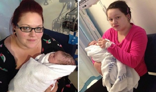 Βρετανία: Η νεότερη γιαγιά είναι μόλις 31 χρονών – Γέννησε μαζί με την κόρη της