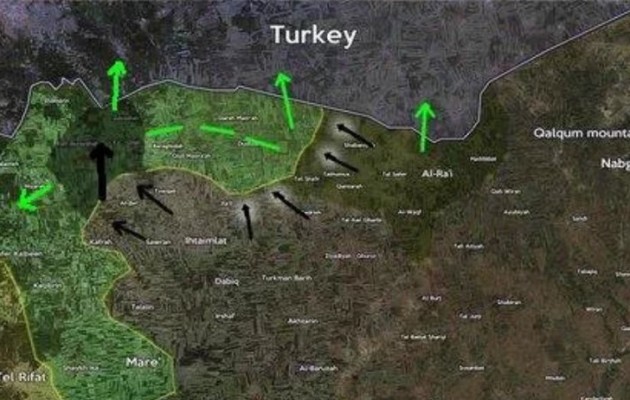 Τρέχουν στην Τουρκία να σωθούν οι “μετριοπαθείς” – Τους κύκλωσε το Ισλαμικό Κράτος