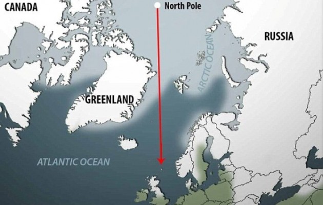 NASA: Ο Βόρειος Πόλος μετακινείται προς το Λονδίνο!