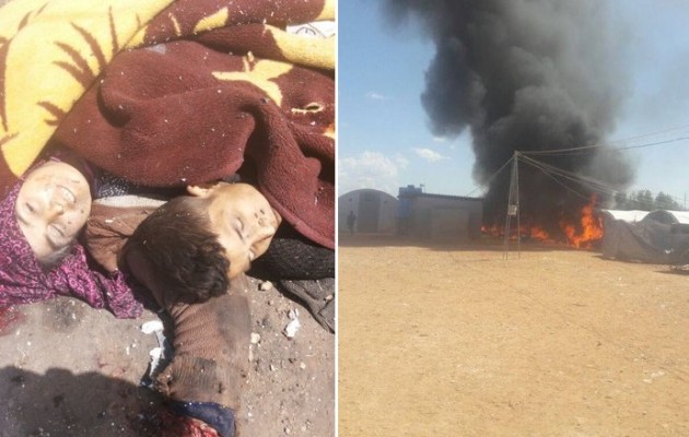 Μακελειό στα σύνορα Συρίας – Τουρκίας: Το ISIS βομβαρδίζει πρόσφυγες (φωτο)