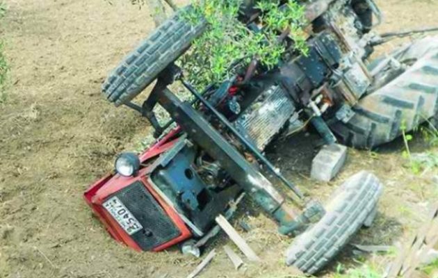 Τραγωδία: Αγρότης καταπλακώθηκε από το τρακτέρ του