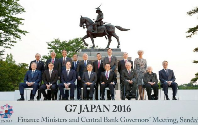 Ένας εναντίον έξι ο Σόιμπλε στη G7 της Ιαπωνίας