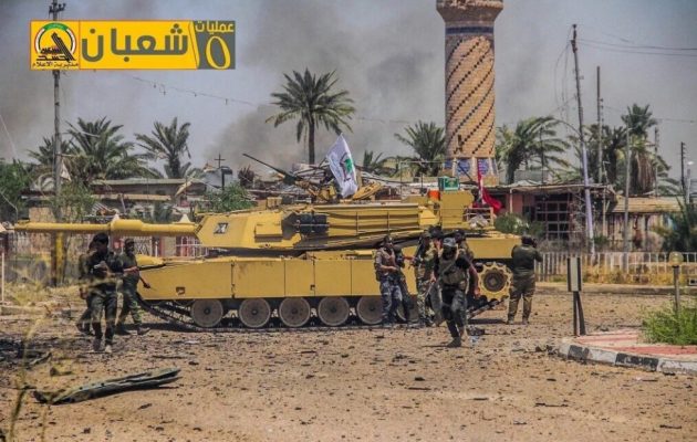 Σταμάτησε η ιρακινή επίθεση στο Ισλαμικό Κράτος στη Φαλούτζα