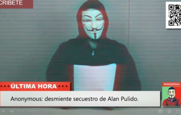 Anonymous: Απάτη η απαγωγή του Άλαν Πουλίδο! (βίντεο)