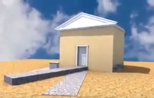 Η τρισδιάστατη απεικόνιση που “δίνει” ο τάφος του Αριστοτέλη (βίντεο)