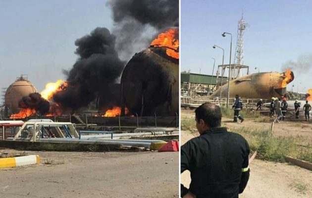 Το Ισλαμικό Κράτος χτύπησε το Φυσικό Αέριο στη Βαγδάτη (βίντεο)