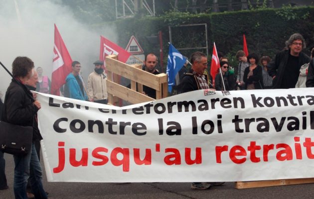 “Πόλεμος μέχρις εσχάτων” ενάντια στις μεταρρυθμίσεις του Ολάντ στη Γαλλία