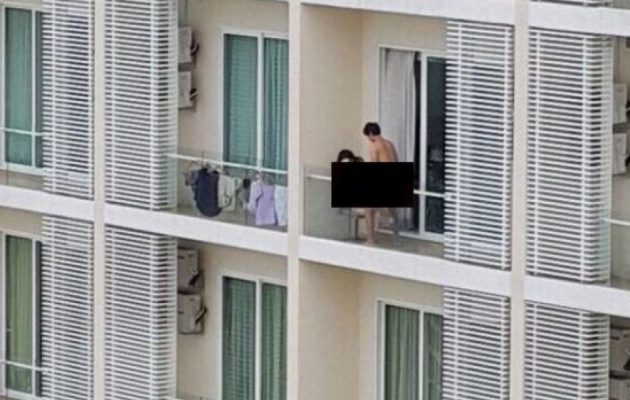 Ζευγάρι στην Πάτρα λύνει το πρόβλημα της υπογεννητικότητας στο… μπαλκόνι (βίντεο)