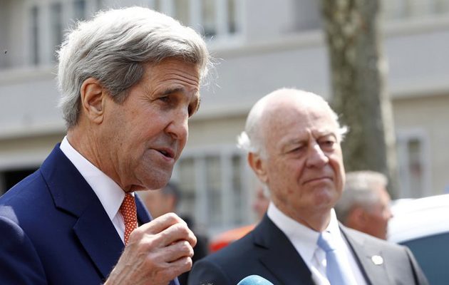 Κέρι: Εκτός ελέγχου η κατάσταση στη Συρία