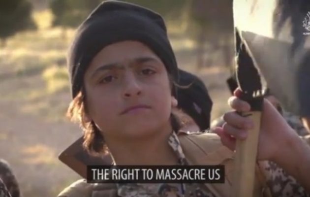 Το Ισλαμικό Κράτος εκπαιδεύει ορφανά για “παιδιά – στρατιώτες” και το διαφημίζει