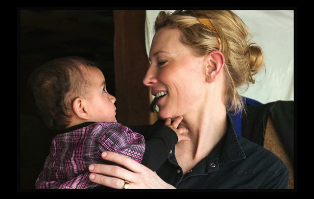 Η Κέιτ Μπλάνσετ στη θέση της Αντζελίνα Τζολί στον ΟΗΕ (βίντεο)