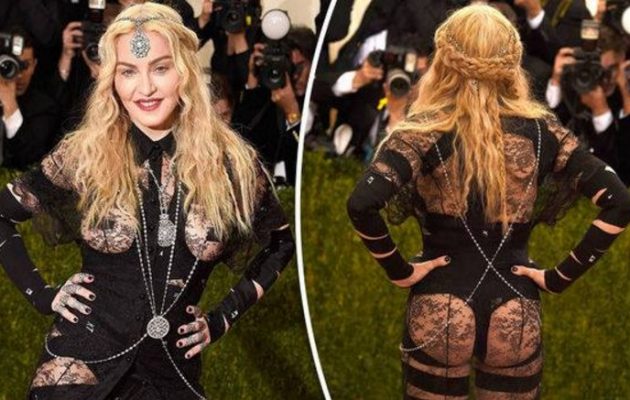 Ξέκωλο ετών 57 η Μαντόνα – Μας έδειξε πάλι τα οπίσθιά της!