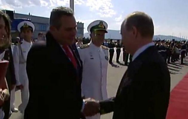 Ο Πούτιν στην Αθήνα