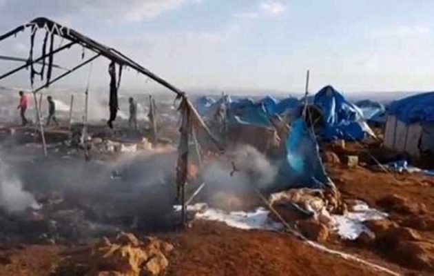Η κυβέρνηση της Συρίας αρνείται ότι βομβάρδισε πρόσφυγες