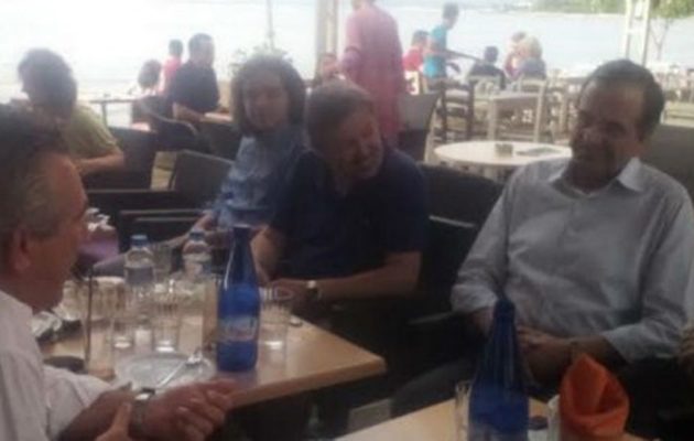 Τα «άκουσε» ο Σαμαράς στα Καμένα Βούρλα