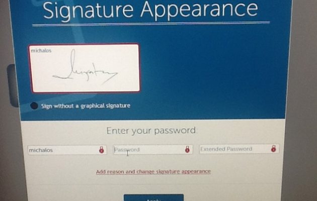 Μίχαλος: Τα Επιμελητήρια  χορηγούν ψηφιακή υπογραφή