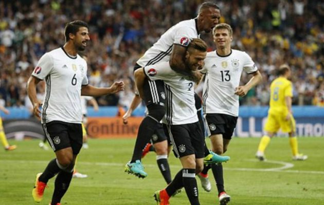 Euro 2016: Δεν εντυπωσίασε η Γερμανία, αλλά νίκησε με 2-0 την Ουκρανία