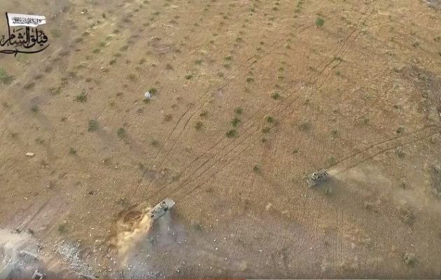 Βίντεο – ντοκουμέντο: Drone κατέγραψε κανονική μάχη στο Χαλέπι