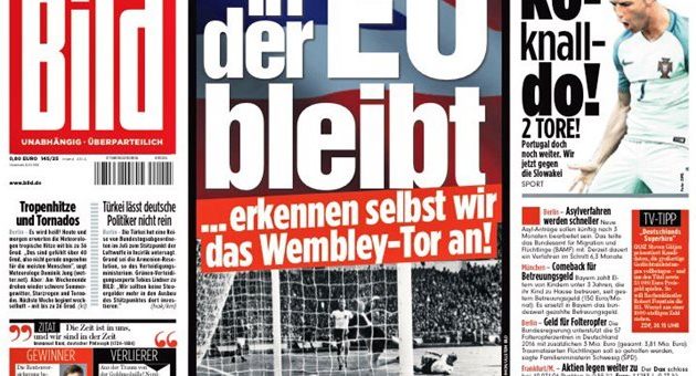 Οι Γερμανοί δέχονται ως κανονικό το γκολ στον τελικό του 1966 για να μη βγει Brexit!