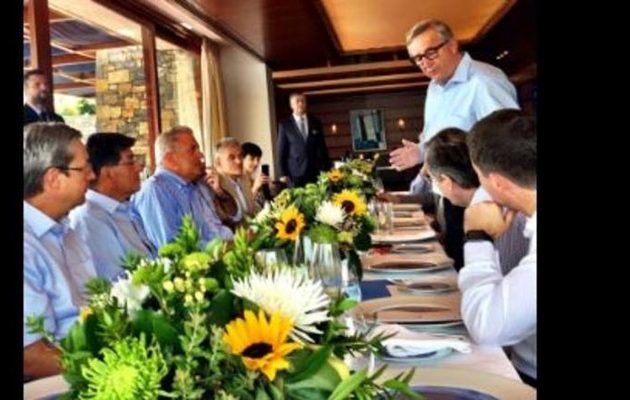 Γεύμα Αβραμόπουλου σε Γιούνκερ – Ποιος πρώην πρωθυπουργός ήταν παρών