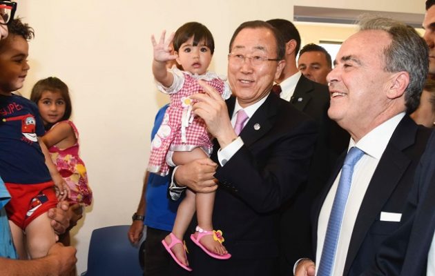 Τι είδε και τι είπε ο Μπαν Κι Μουν στη Λέσβο