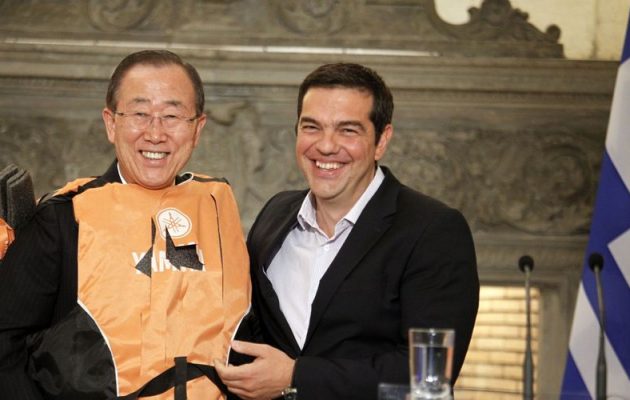 Σκληρό μήνυμα Τσίπρα – Μουν για το κλείσιμο των συνόρων στους πρόσφυγες