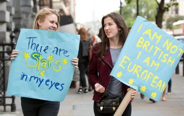 Οι Βρετανοί “Μένουμε Ευρώπη” περιφρονούν τη δημοκρατία – Θέλουν νέο δημοψήφισμα