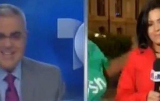 Πλάκωσε στις μπουνιές δημοσιογράφο σε ζωντανή σύνδεση (βίντεο)