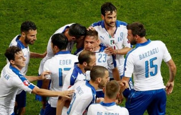 Euro 2016: Επαγγελματική νίκη για την Ιταλία 2-0 το Βέλγιο