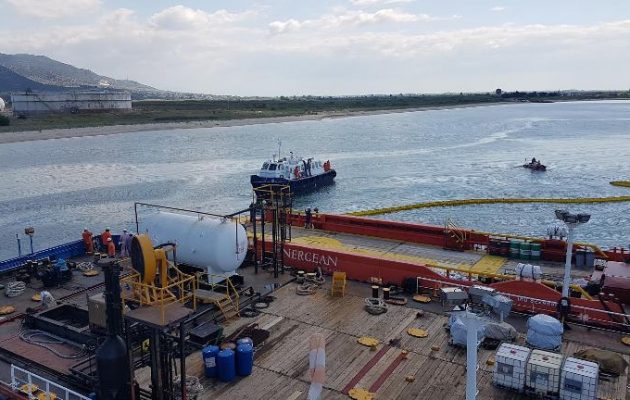 Energean Oil & Gas: Άσκηση για την αντιμετώπιση θαλάσσιας ρύπανσης