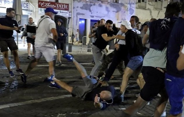 Euro 2016: Άγριες συμπλοκές μεταξύ οπαδών στη Μασσαλία