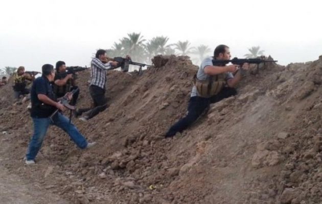 Το Ισλαμικό Κράτος έστησε ενέδρα σε Ιρακινούς πολιτοφύλακες και σκότωσε 27