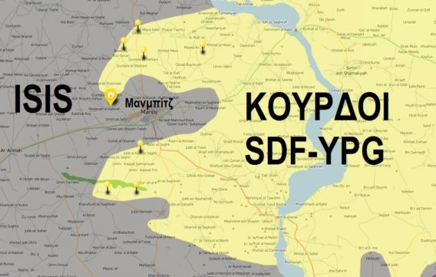 Το Ισλαμικό Κράτος θα υπερασπιστεί με πείσμα τη Μανμπίτζ