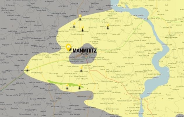 Οι Κούρδοι (SDF) περικύκλωσαν τη Μανμπίτζ – Καμία διέξοδος για τους τζιχαντιστές