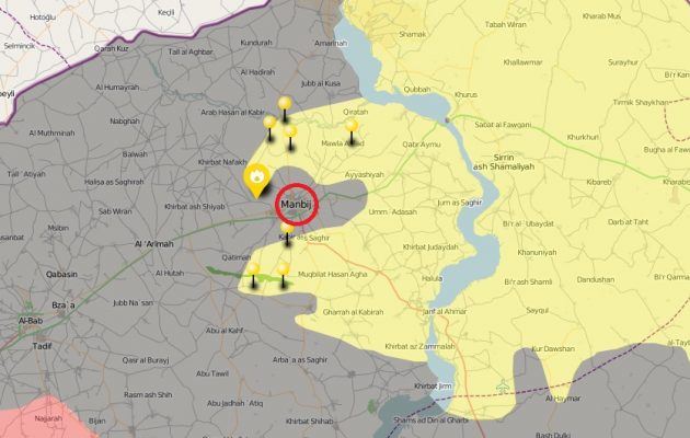 Κλείνει ο κουρδικός κλοιός γύρω από τη Μανμπίτζ – Ξεκινά η πολιορκία