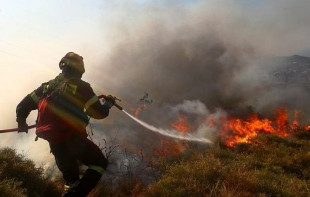 Η Κύπρος αρχίζει να θέτει υπό μερικό έλεγχο την πυρκαγιά