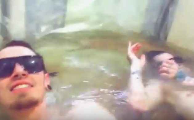 Βλαμμένοι Ρώσοι έκαναν την κουζίνα τους πισίνα (βίντεο)