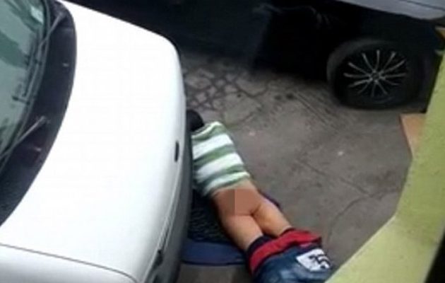 Θεός ο τύπος: To “έκανε” με τον δρόμο! (βίντεο)