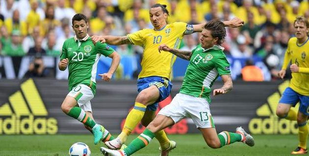 Euro 2016: Σουηδία-Ιρλανδία 1-1