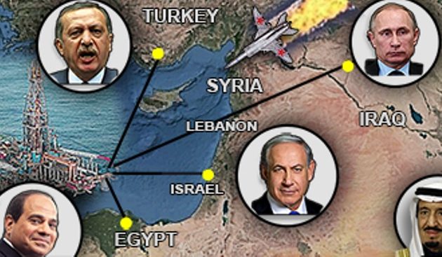 Στήνουν συμμαχία Ρωσίας, Τουρκίας, Ισραήλ με κυρίως πιάτο το φυσικό αέριο στην Αν. Μεσόγειο