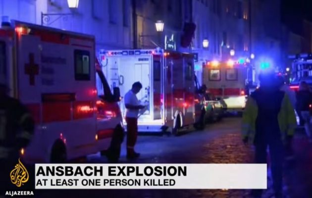 “Γνήσια ισλαμιστική επίθεση αυτοκτονίας” η έκρηξη στη Βαυαρία