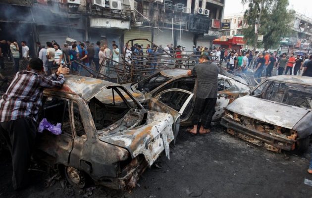 75 νεκροί και 130 τραυματίες από επίθεση αυτοκτονίας του ISIS στη Βαγδάτη