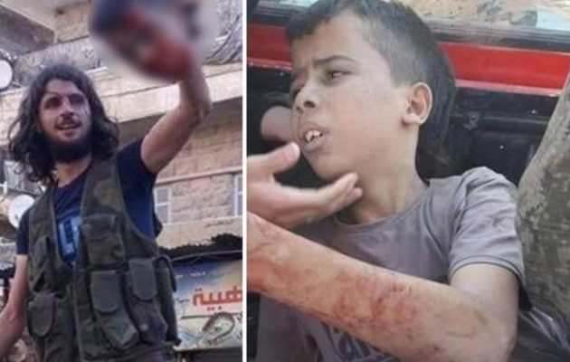“Μετριοπαθείς” ισλαμιστές αποκεφάλισαν 12χρονο παιδί στο Χαλέπι (φωτο)