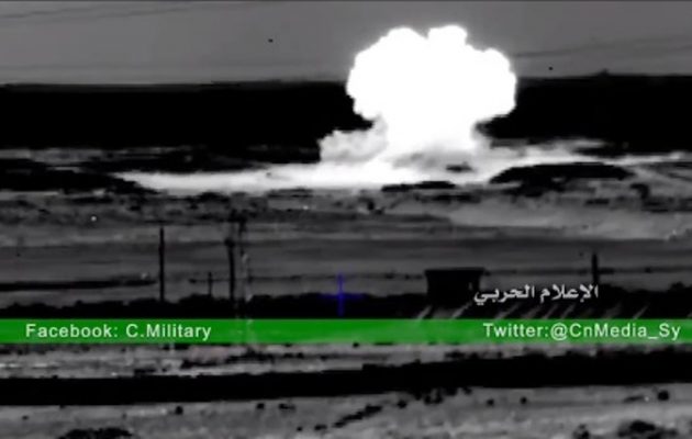 Σύροι στρατιώτες στήνουν ενέδρα σε ισλαμιστές και τους ανατινάζουν (βίντεο)