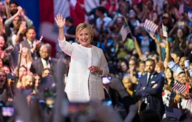 Κι επίσημα υποψήφια των Δημοκρατικών η Χίλαρι Κλίντον