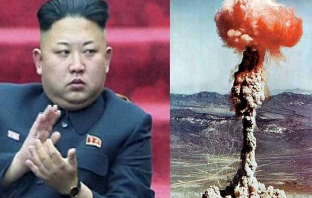 Η Βόρεια Κορέα αψηφά τη Δύση: Πραγματοποίησε δοκιμή βόμβας υδρογόνου