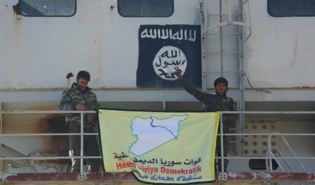 Οι Κούρδοι (SDF) απελευθερώνουν συνοικίες της Μανμπίτζ από το ISIS