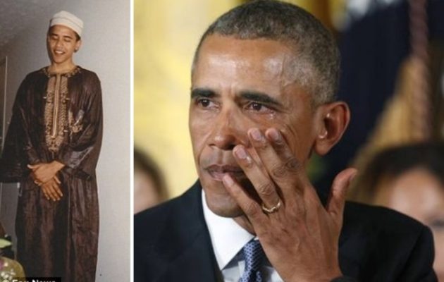 Ο Μπάρακ Ομπάμα με μουσουλμανική κελεμπία στα νιάτα του (φωτο)
