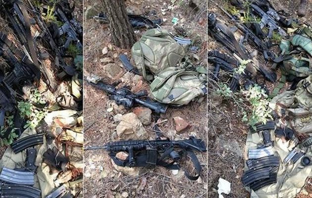 Βρέθηκαν όπλα από  επίθεση στο ξενοδοχείο που έμενε ο Ερντογάν