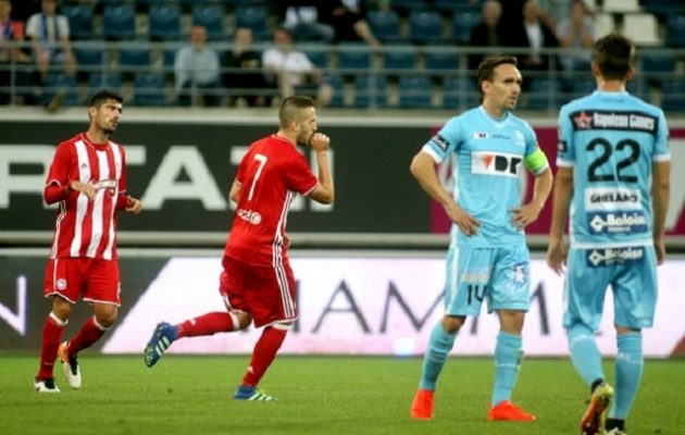 Γκολ και παραλειπόμενα από το Γάνδη – Ολυμπιακός (βίντεο)